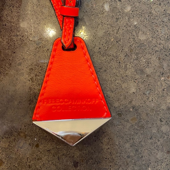 Rebecca Minkoff Park Avenue Hot Pink/Orange Shoulder Bag - Picture 5 of 5